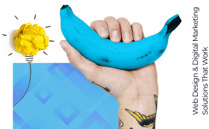 homepage website design agency banana